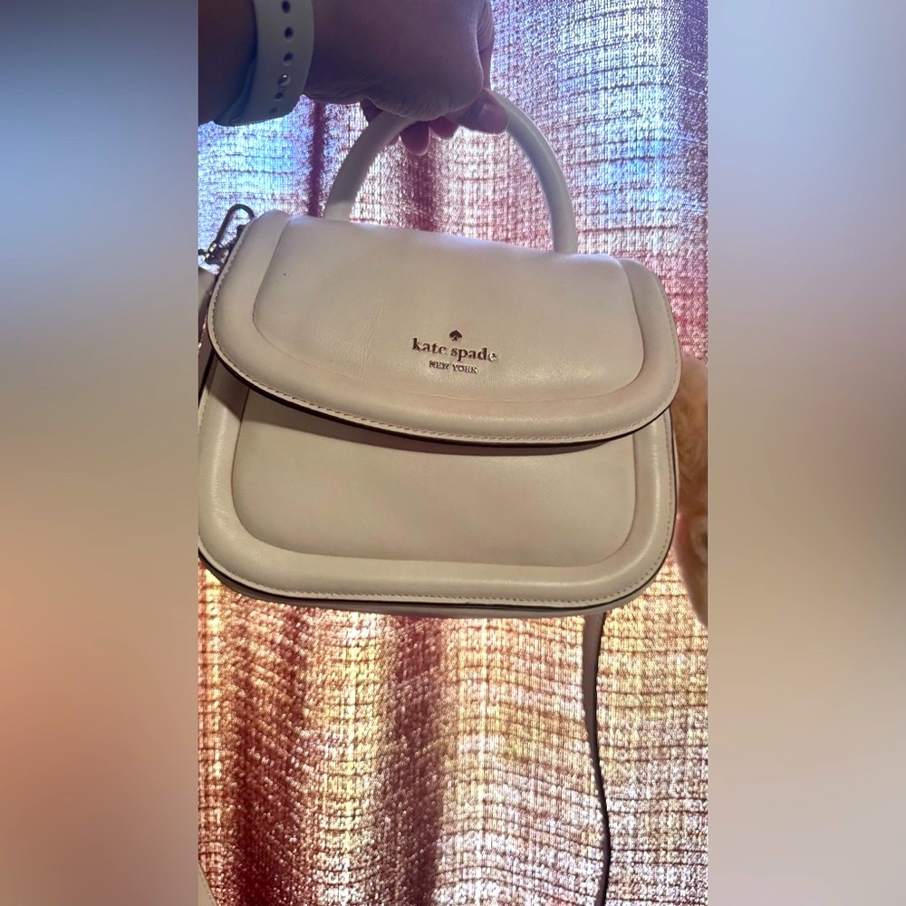 Kate Spade ♠️ cream crossbody and handbag - Picture 2 of 10